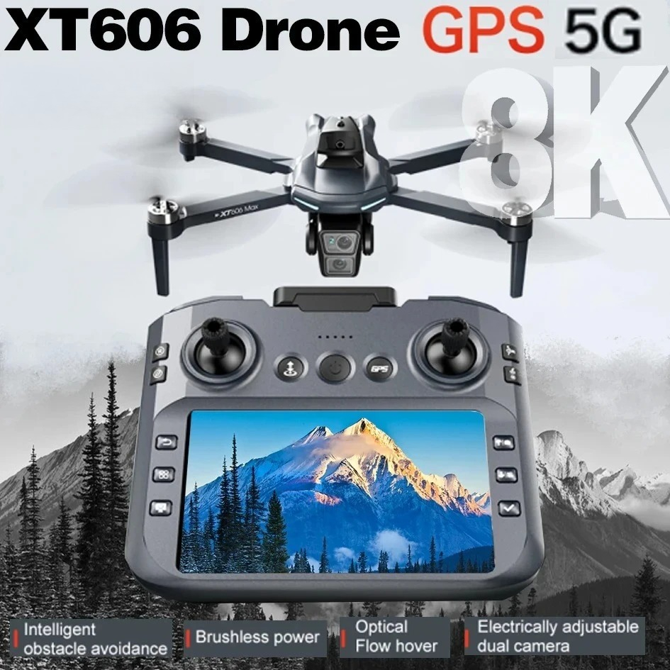 Drone Photogrammetry - Dron Original XT606 Profesional con Cámara