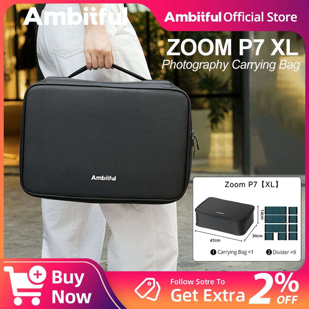 Drone Cinematic - Ambitful ZOOM P7II XL bolsa de