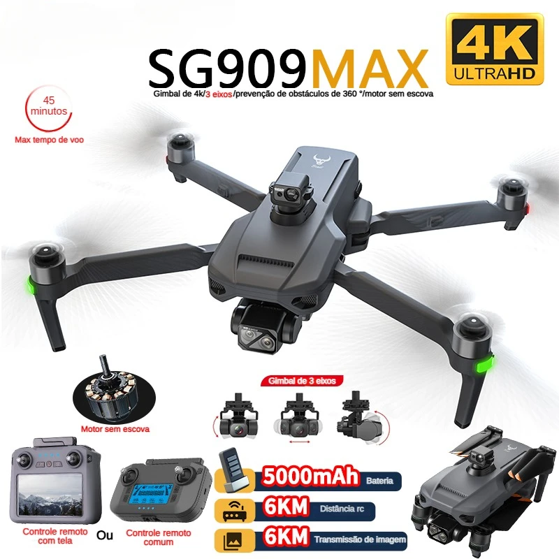 Drone Photogrammetry - ZLL SG909 SG909MAX Dron profesional con