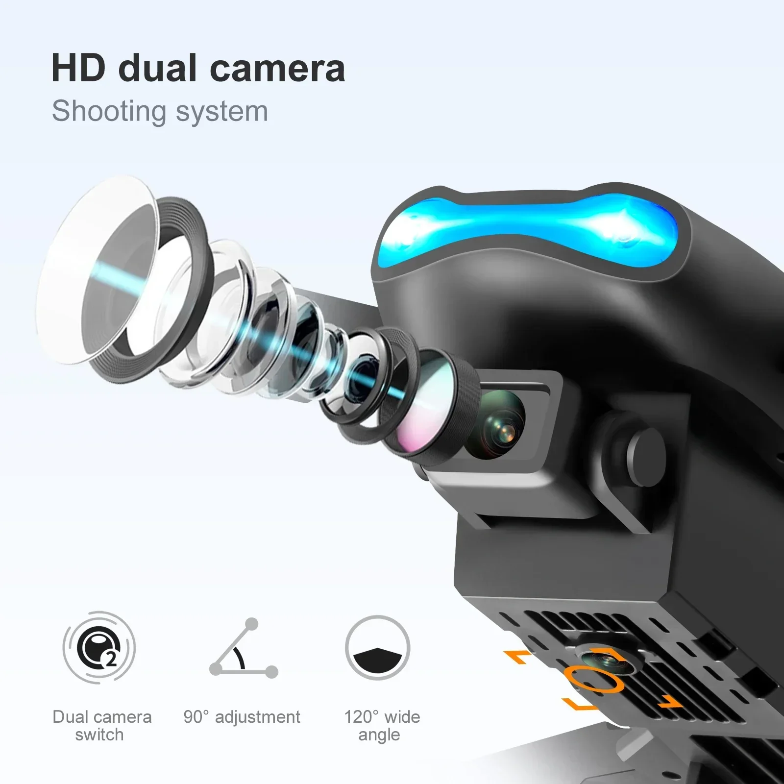Nuevo Dron E99 Pro HD 4K con c - Drone Video Production reseña y precio