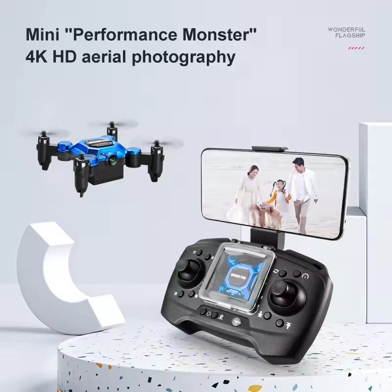 Nuevo Mini Dron Plegable K04,  - Drone Video Production reseña y precio