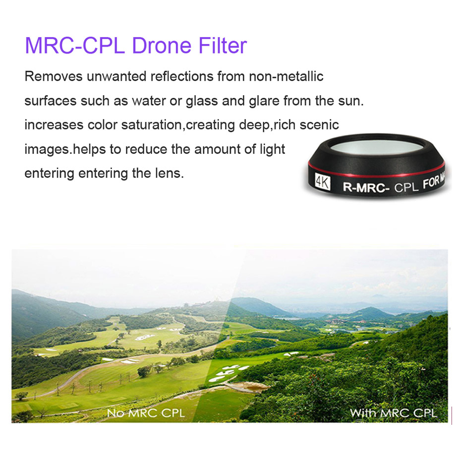 Filtro de Dron para Mavic Pro  - Drone Ndvi reseña y precio