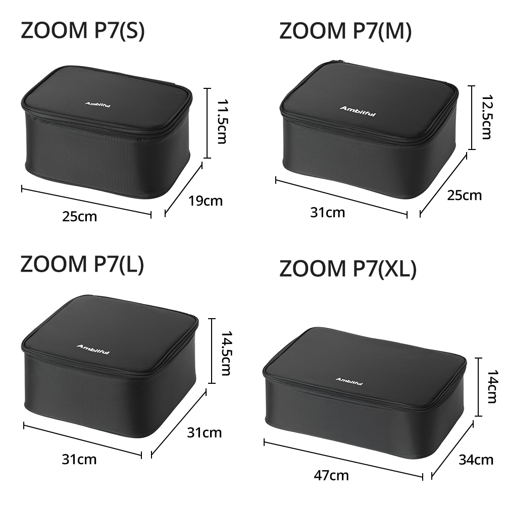 Ambitful ZOOM P7II XL bolsa de - Drone Cinematic reseña y precio