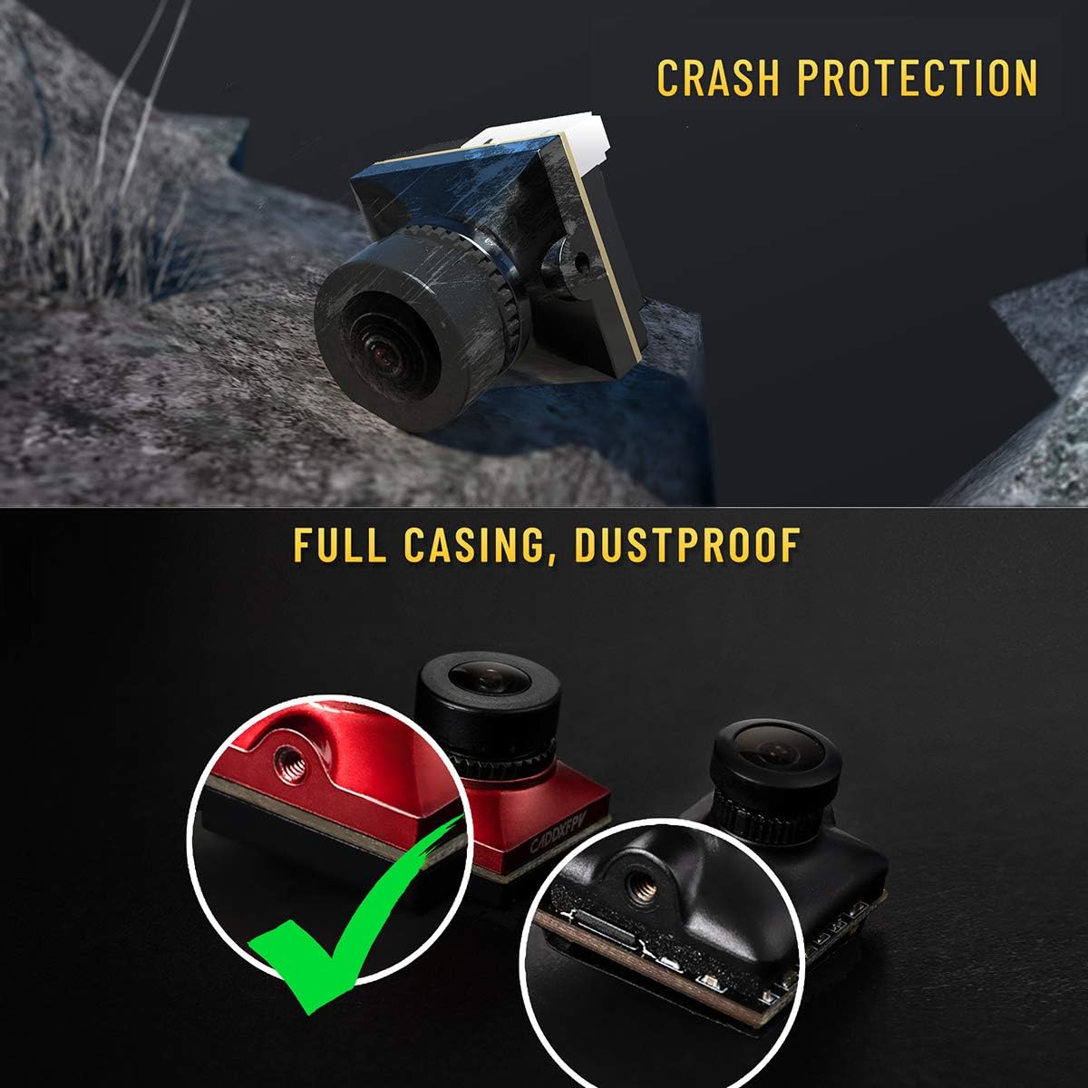 CADDX Cámara Micro FPV Ratel 2 - Drone Cinematic reseña y precio