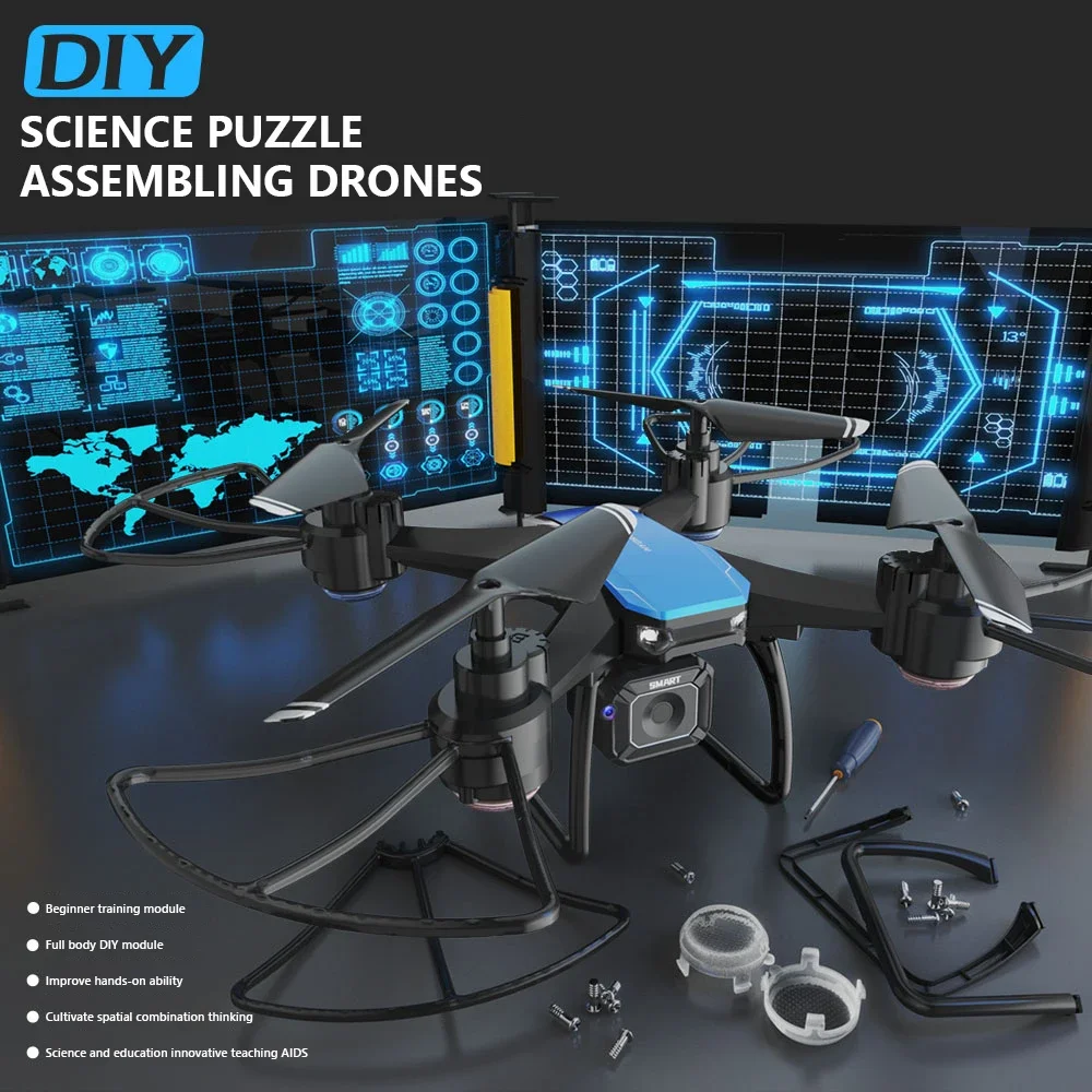 JJRC H108 DIY montaje de enseñ - Drone Video Production reseña y precio