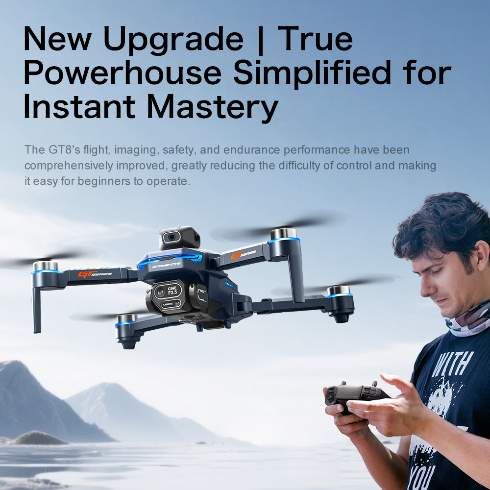 Dron Original GT8 con cámara d - Drone Photogrammetry reseña y precio