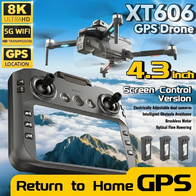 Dron XT606 MAX con GPS, Pantal - Drone Photogrammetry reseña y precio